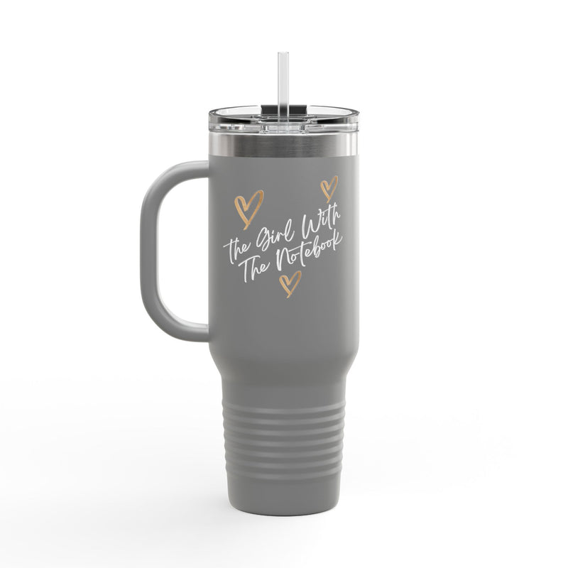 TGWTN Insulated Mug: Brown/White | Grey