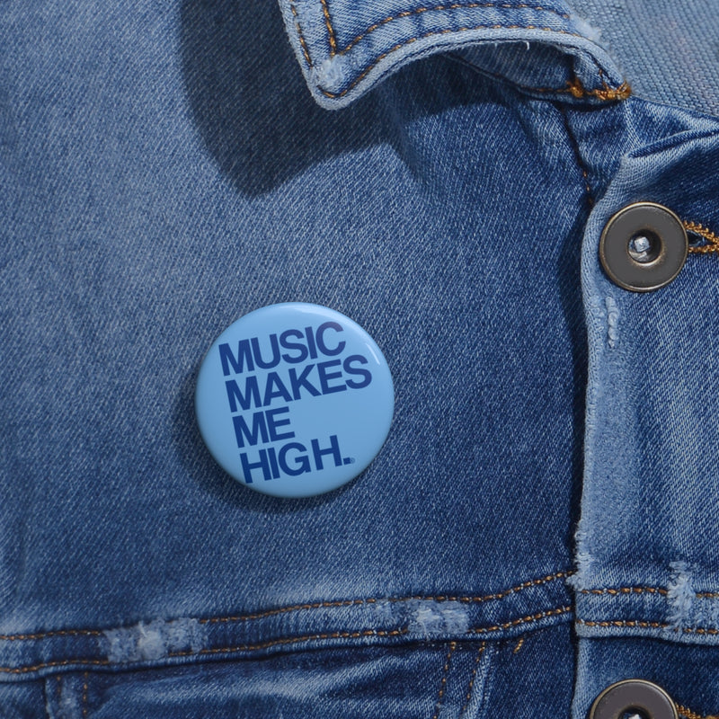 MMMH Round Pin: Light Blue | Dark Blue