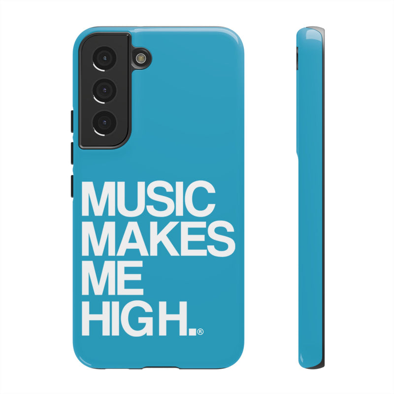 MMMH Classic Phone Case: Turquoise | White