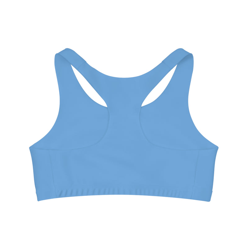 MMMH Sports Bra: Light Blue | Dark Blue