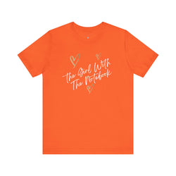 TGWTN Unisex T-Shirt: Brown/White | Orange