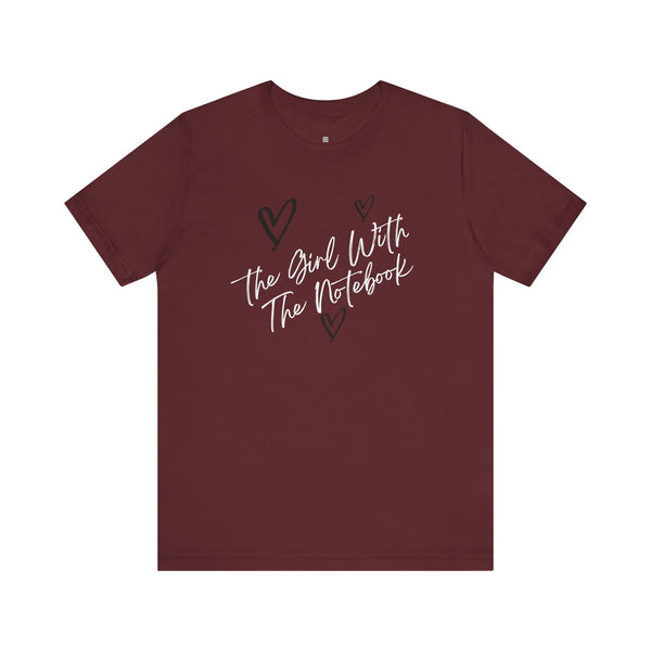 TGWTN Unisex T-Shirt: Black/White | Maroon