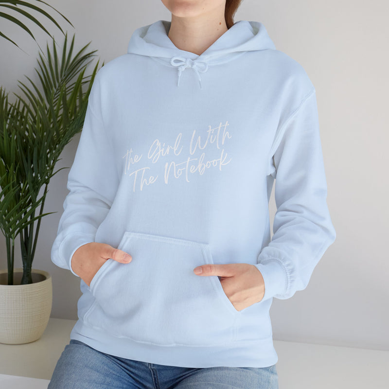 TGWTN Unisex Hoodie: White | Light Blue