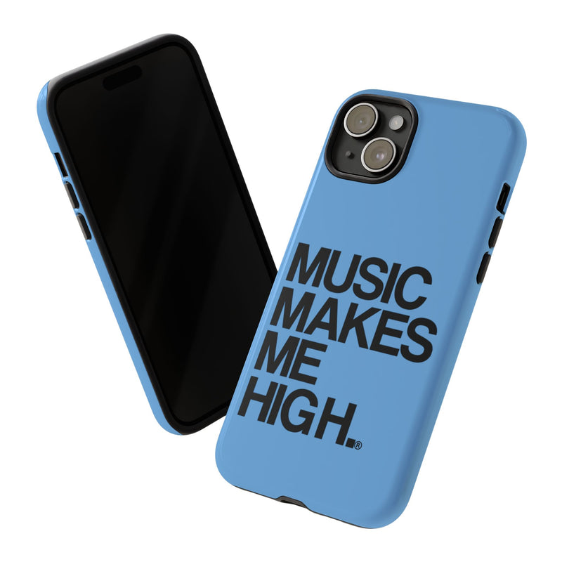 MMMH Classic Phone Case: Light Blue | Black