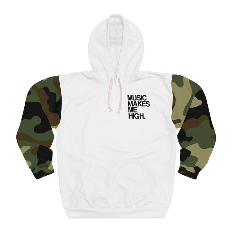 MMMH Unisex Hoodie: Camo/White | Black