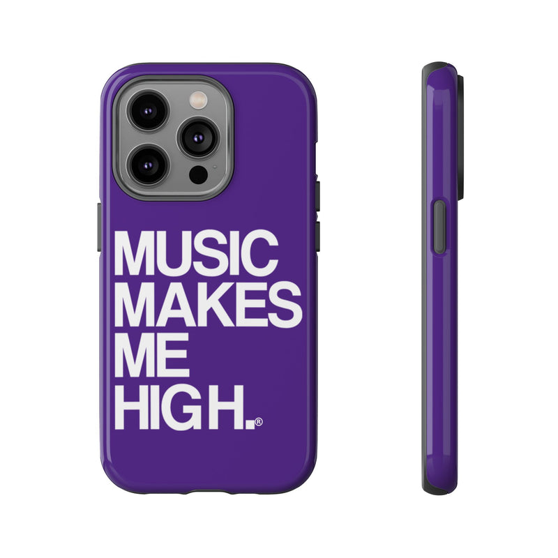 MMMH Classic Phone Case: Purple | White