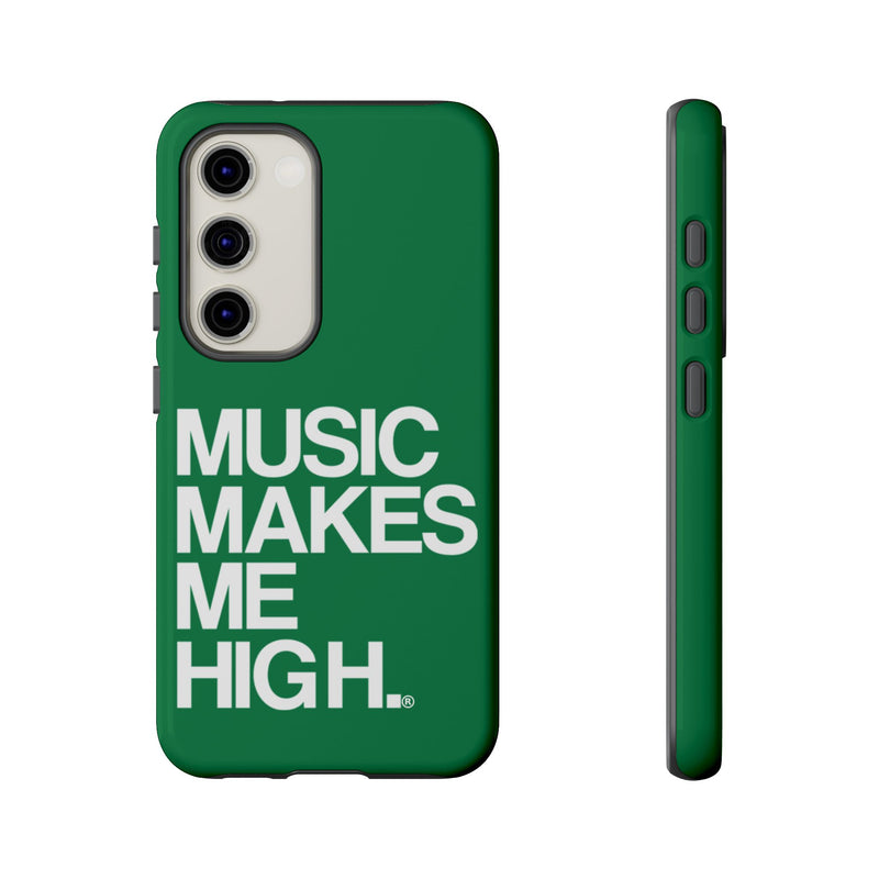 MMMH Classic Phone Case: Dark Green | White