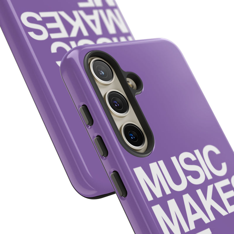 MMMH Classic Phone Case: Light Purple | White