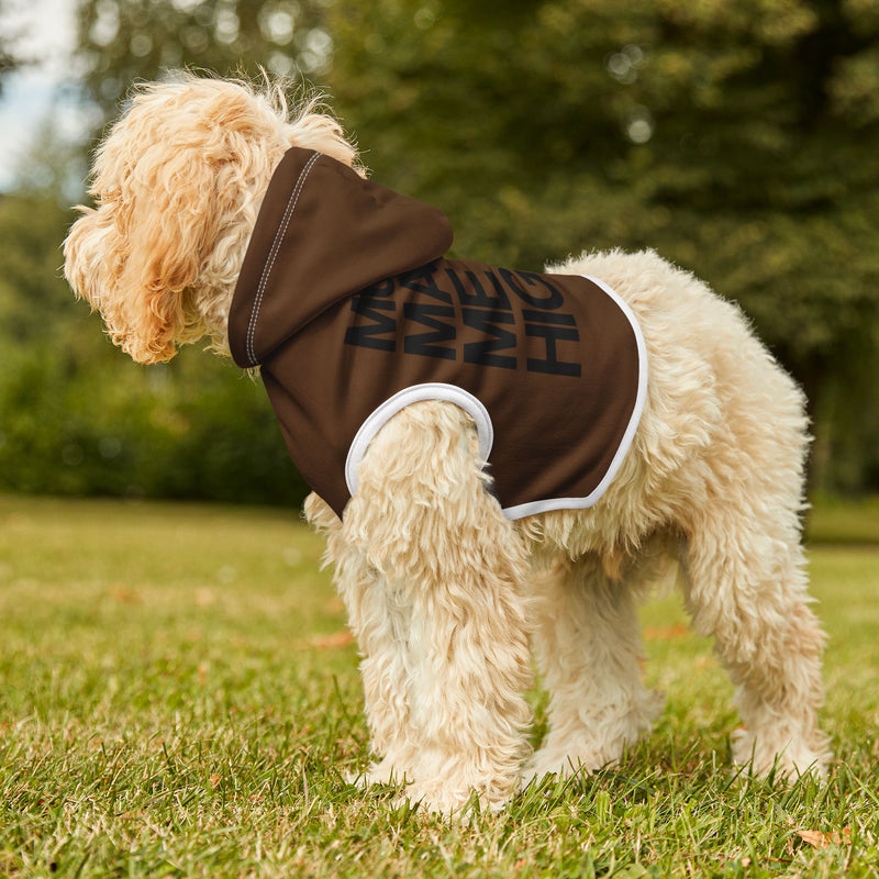 MMMH Pet Hoodie: Brown | Black