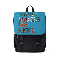 MMMH Backpack: Turquoise | Graffiti