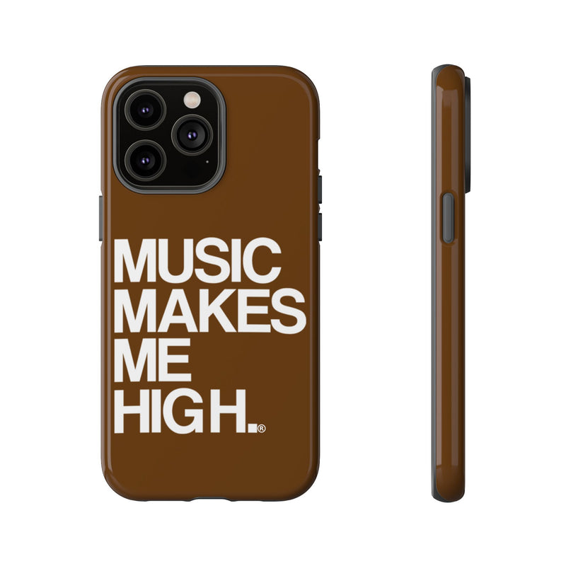 MMMH Classic Phone Case: Brown | White