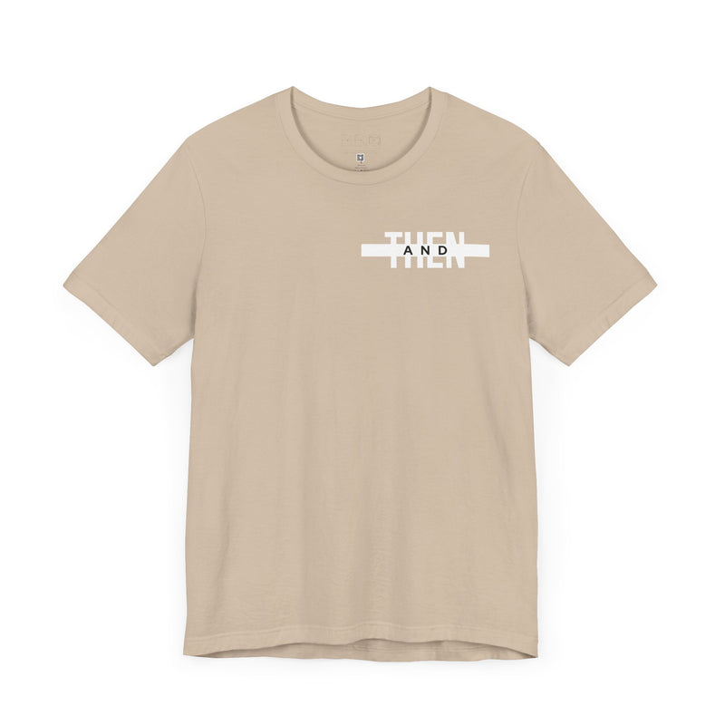 IJTT Unisex T-Shirt: AT Strike White | Tan