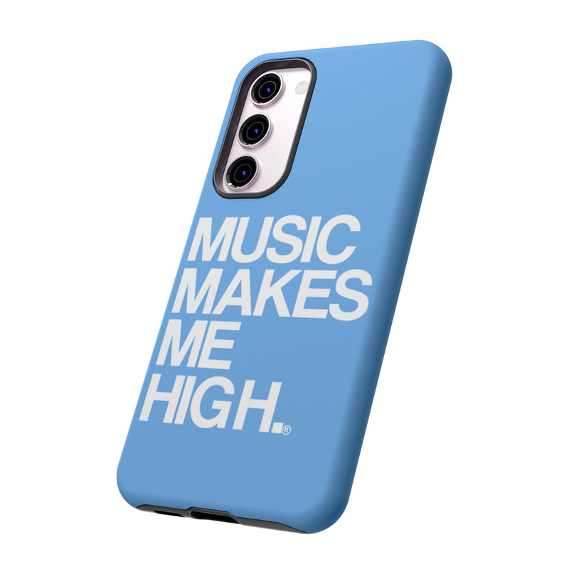 MMMH Classic Phone Case: Light Blue | White