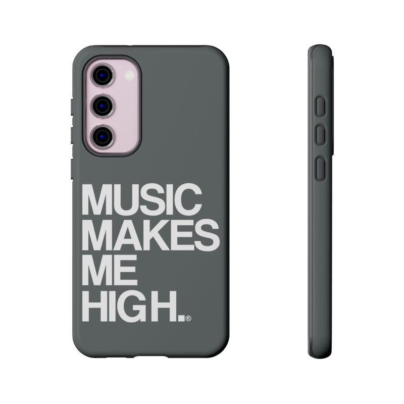 MMMH Classic Phone Case: Dark Grey | White