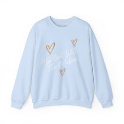 TGWTN Unisex Sweatshirt: Brown/White | Light Blue