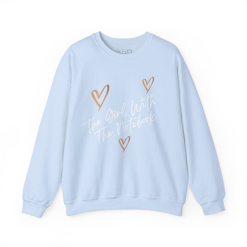 TGWTN Unisex Sweatshirt: Brown/White | Light Blue