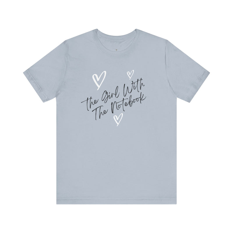 TGWTN Unisex T-Shirt: White/Black | Light Blue