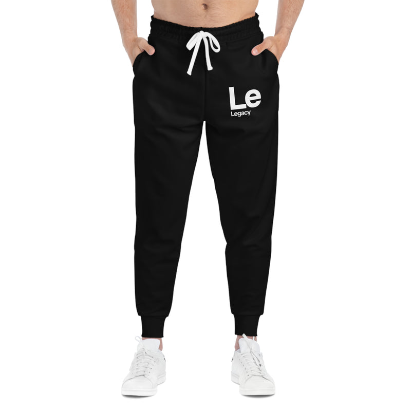 NOVL Unisex Joggers: Legacy Black | White