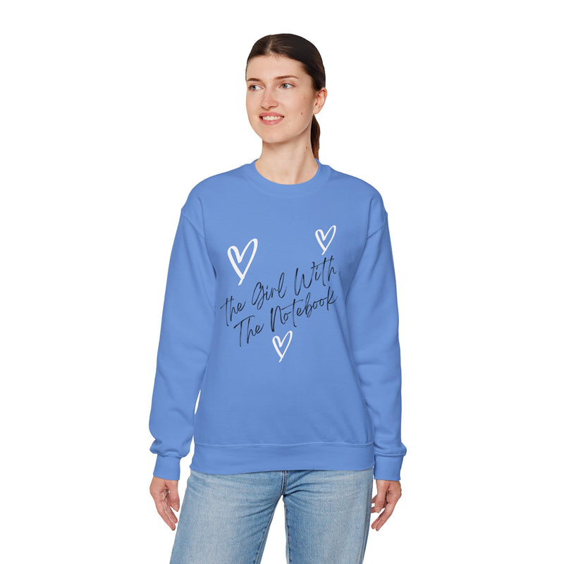 TGWTN Unisex Sweatshirt: White/Black | Carolina Blue