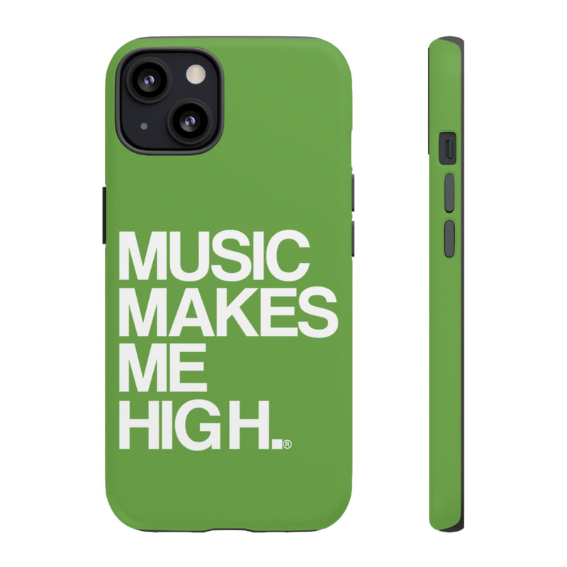 MMMH Classic Phone Case: Green | White