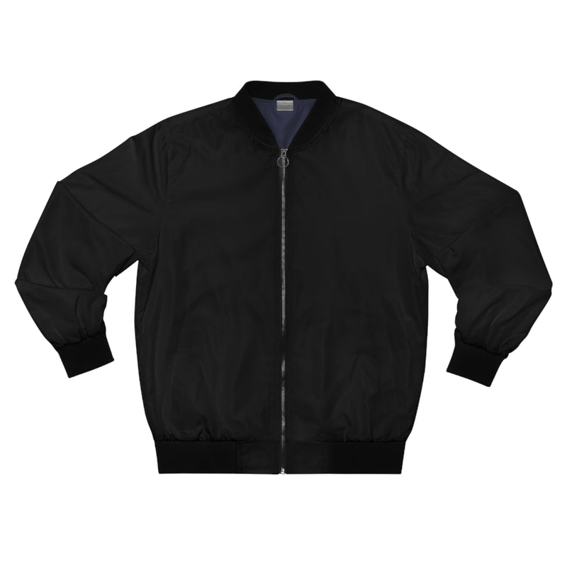 NOVL Unisex Bomber Jacket: Legacy Black | White