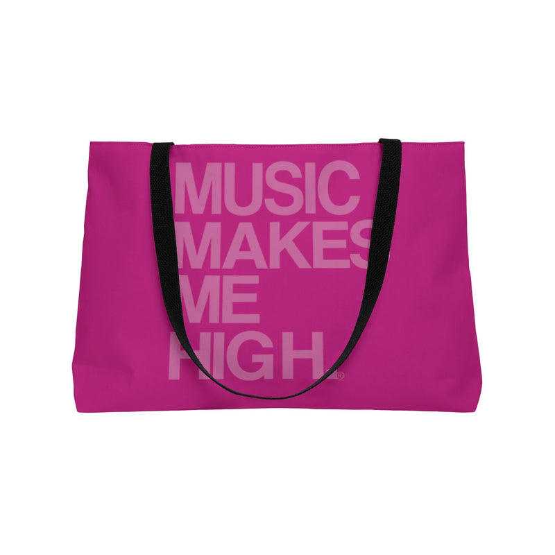 MMMH Weekender Bag (Black Handle): Pink | Light Pink