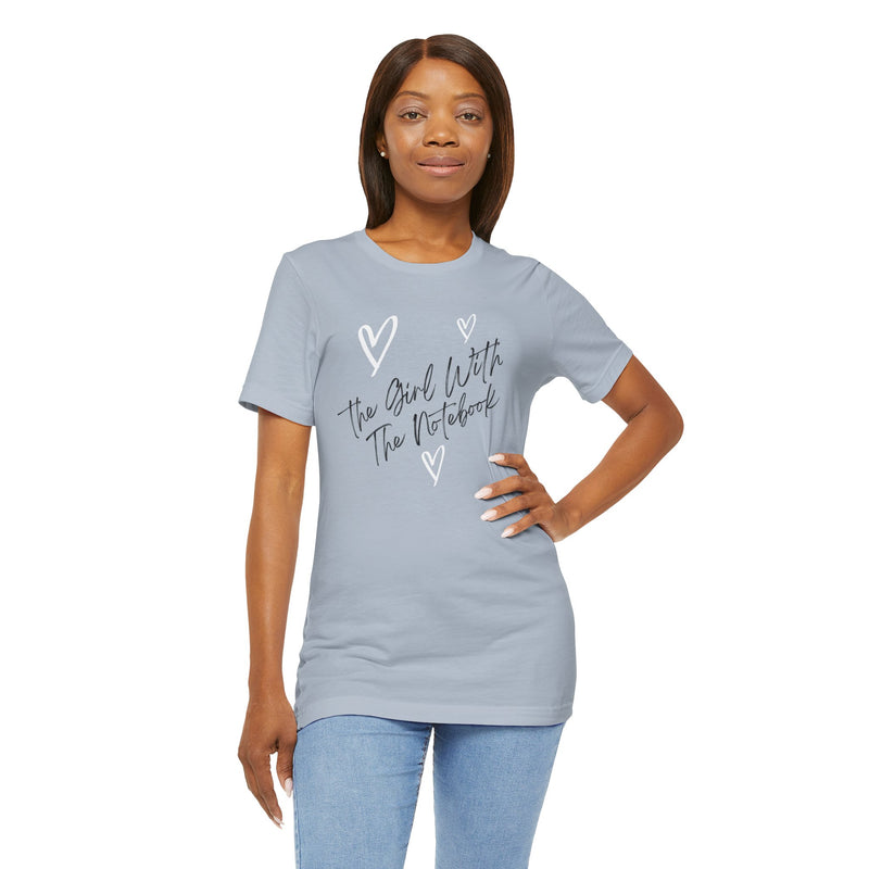 TGWTN Unisex T-Shirt: White/Black | Light Blue