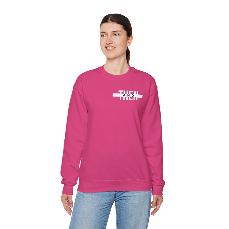 IJTT Unisex Sweatshirt: AT Strike White | Pink