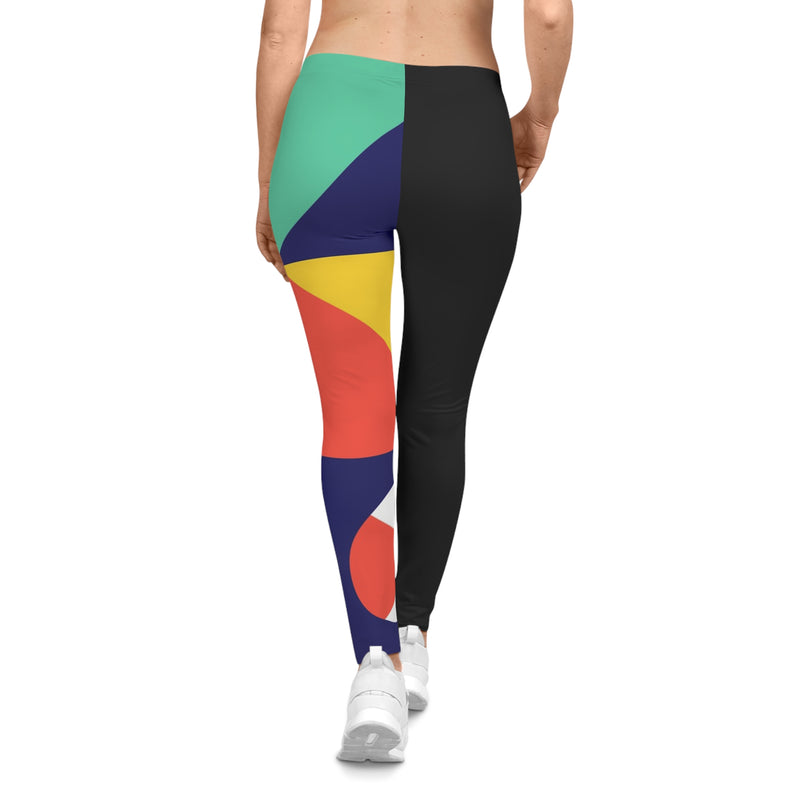 MMMH Leggings: Clement/Black | White