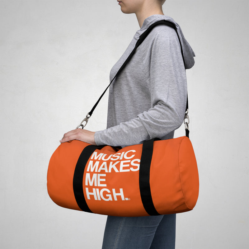 MMMH Duffle Bag: Orange | White