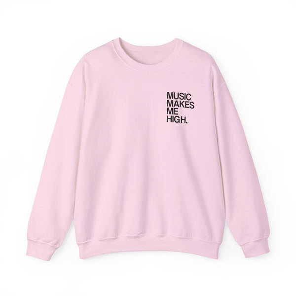 MMMH Unisex Sweatshirt: Light Pink | Black Lettering