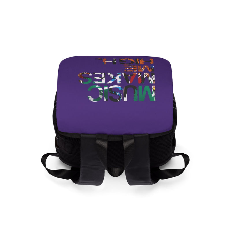 MMMH Backpack: Purple | Graffiti