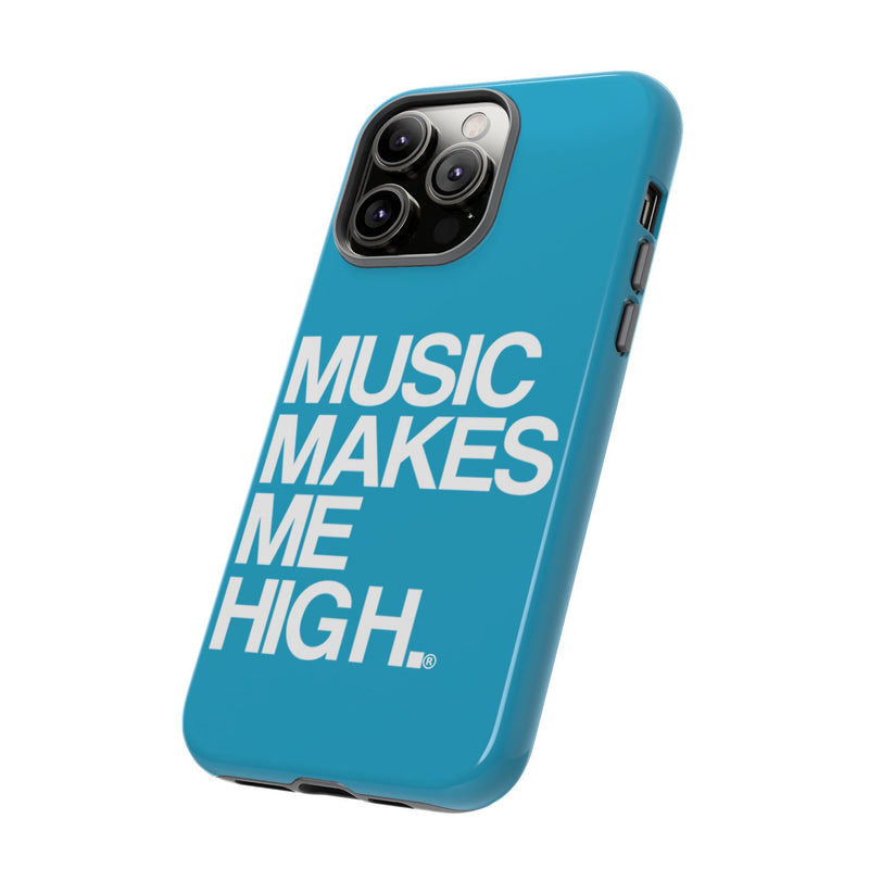 MMMH Classic Phone Case: Turquoise | White