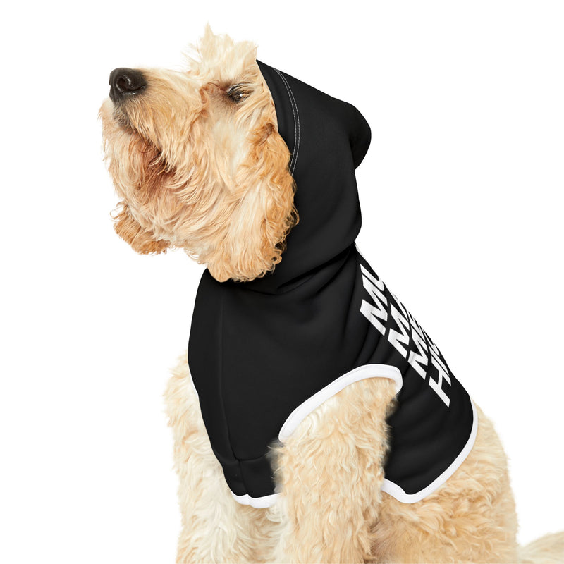 MMMH Pet Hoodie: Black | White