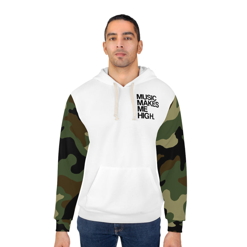 MMMH Unisex Hoodie: Camo/White | Black