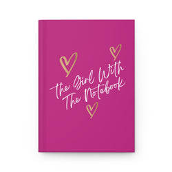 TGWTN Hardcover Journal: Brown/White | Pink