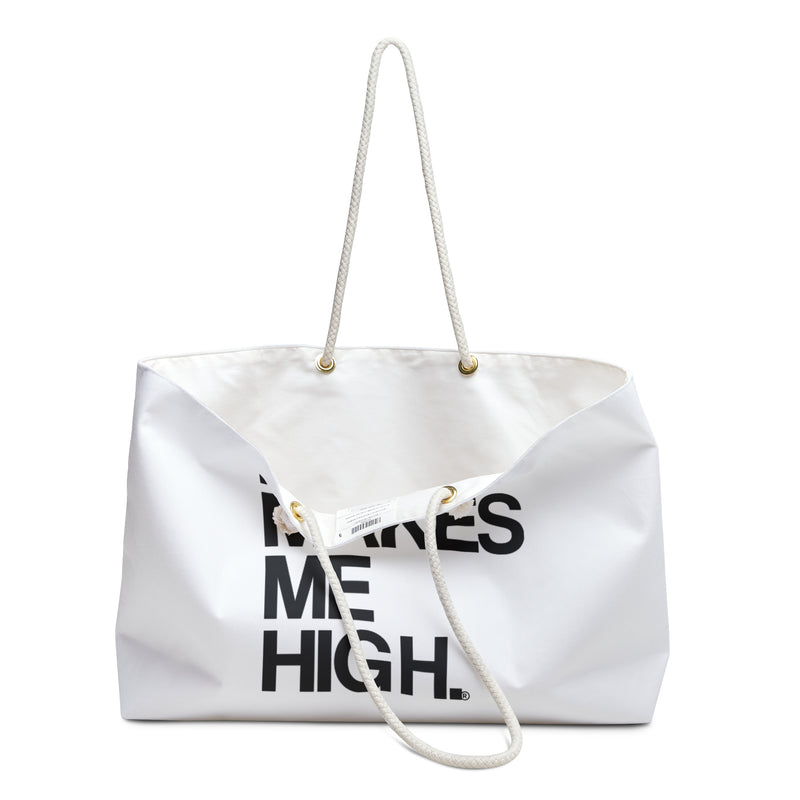 MMMH Weekender Bag (Rope Handle): White | Black