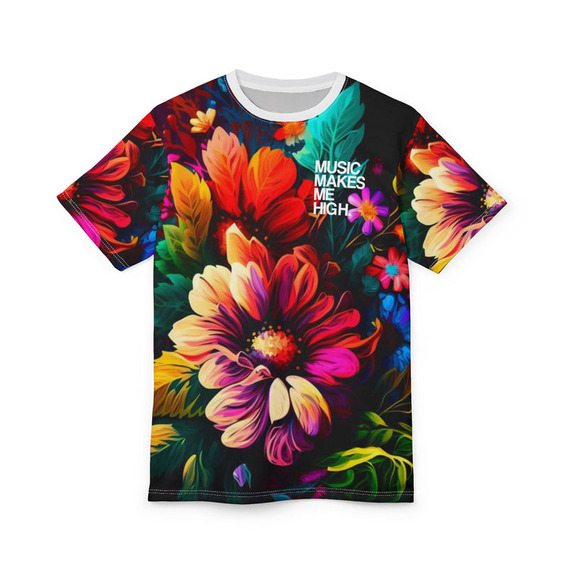 MMMH Unisex T-Shirt: Floral | White