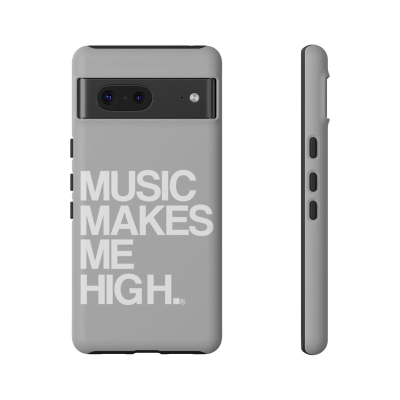 MMMH Classic Phone Case: Light Grey | White