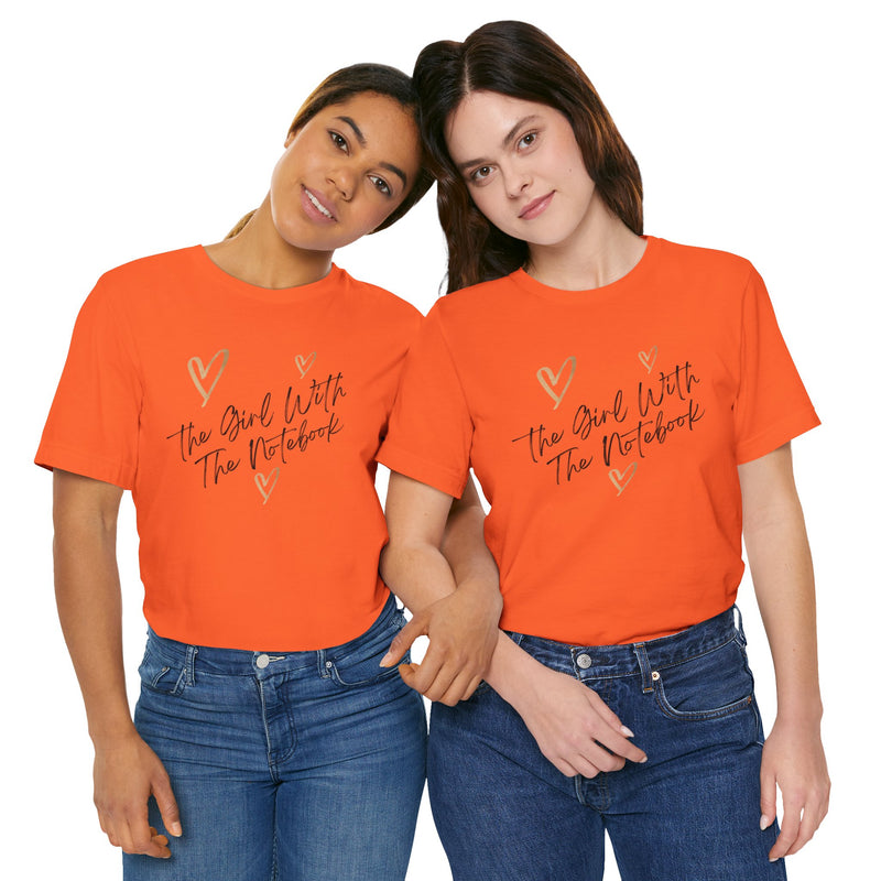TGWTN Unisex T-Shirt: Brown/Black | Orange