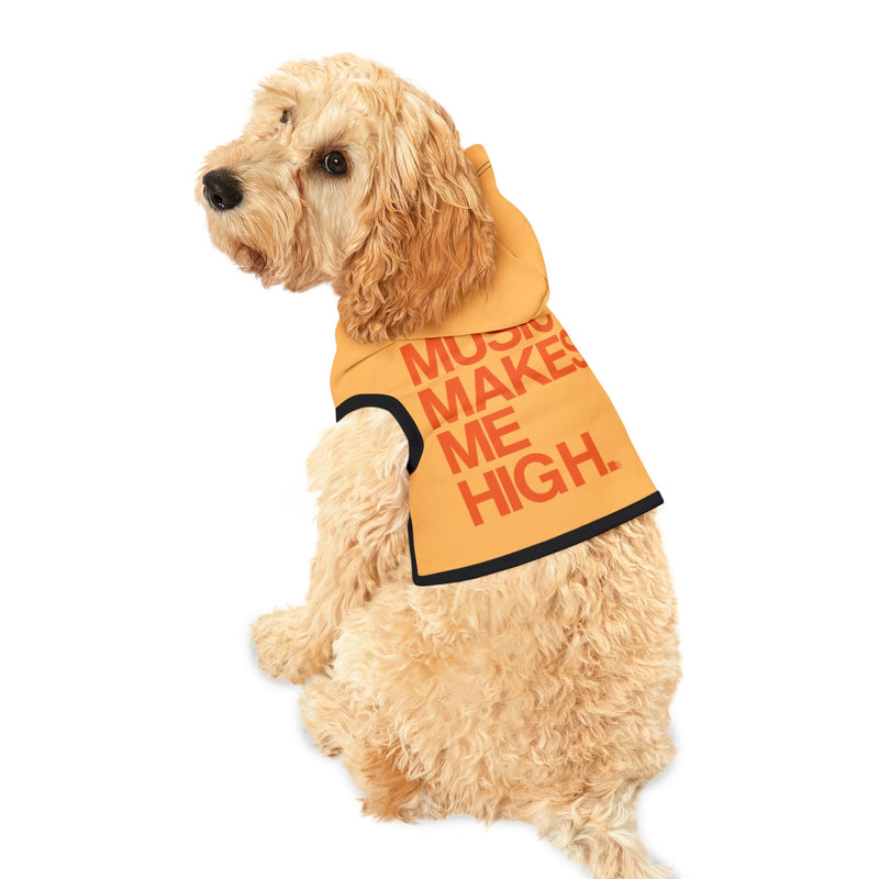 MMMH Pet Hoodie: Light Orange | Orange