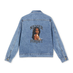 MMMH Denim Jacket: Never Forget Aalyiah