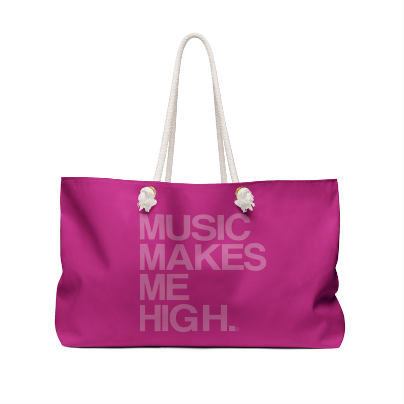 MMMH Weekender Bag (Rope Handle): Pink | Light Pink