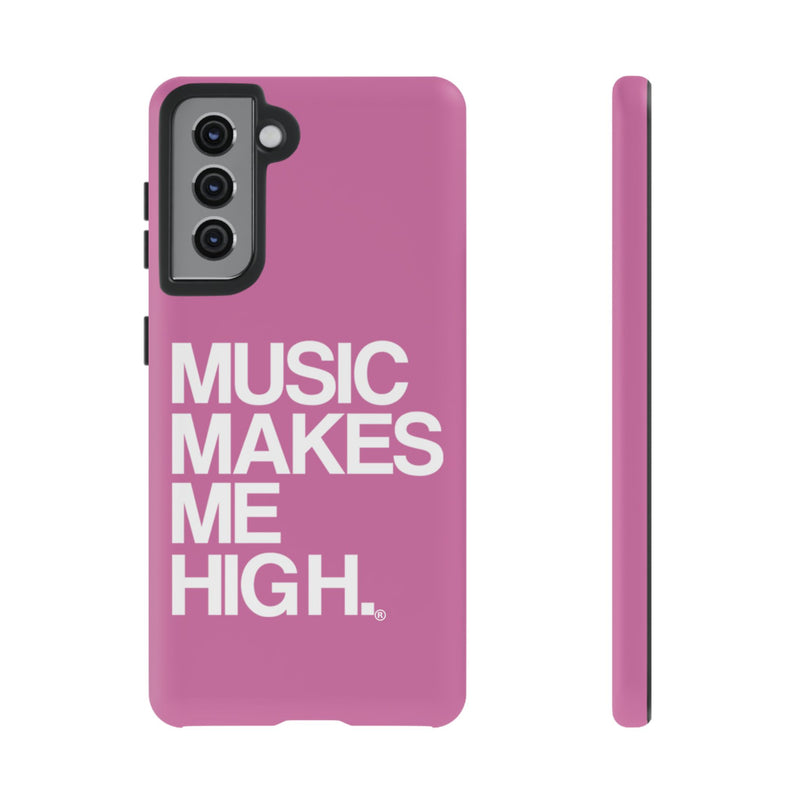 MMMH Classic Phone Case: Light Pink | White