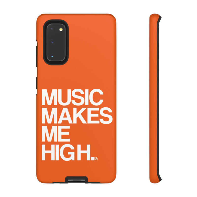 MMMH Classic Phone Case: Orange | White