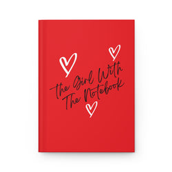 TGWTN Hardcover Journal: White/Black | Red