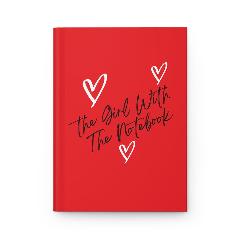 TGWTN Hardcover Journal: White/Black | Red