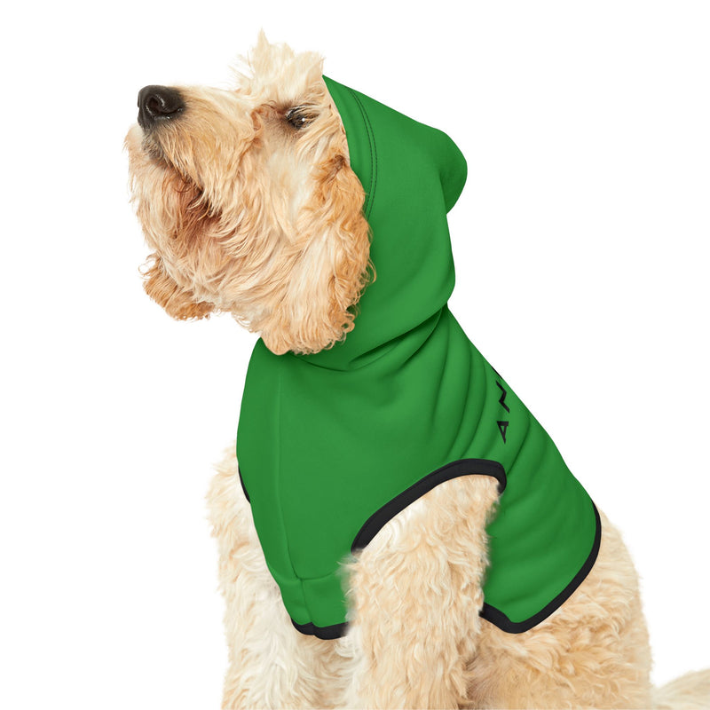 IJTT Pet Hoodie: AT Slash Black | Irish Green