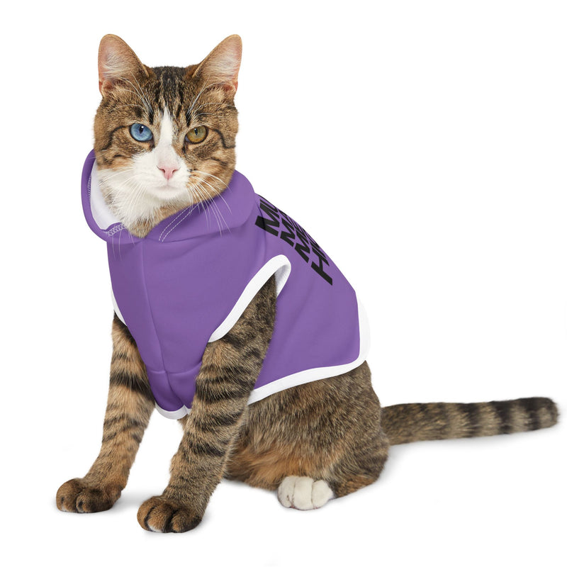 MMMH Pet Hoodie: Light Purple | Black