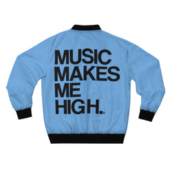 MMMH Bomber Jacket: Light Blue | Black Lettering